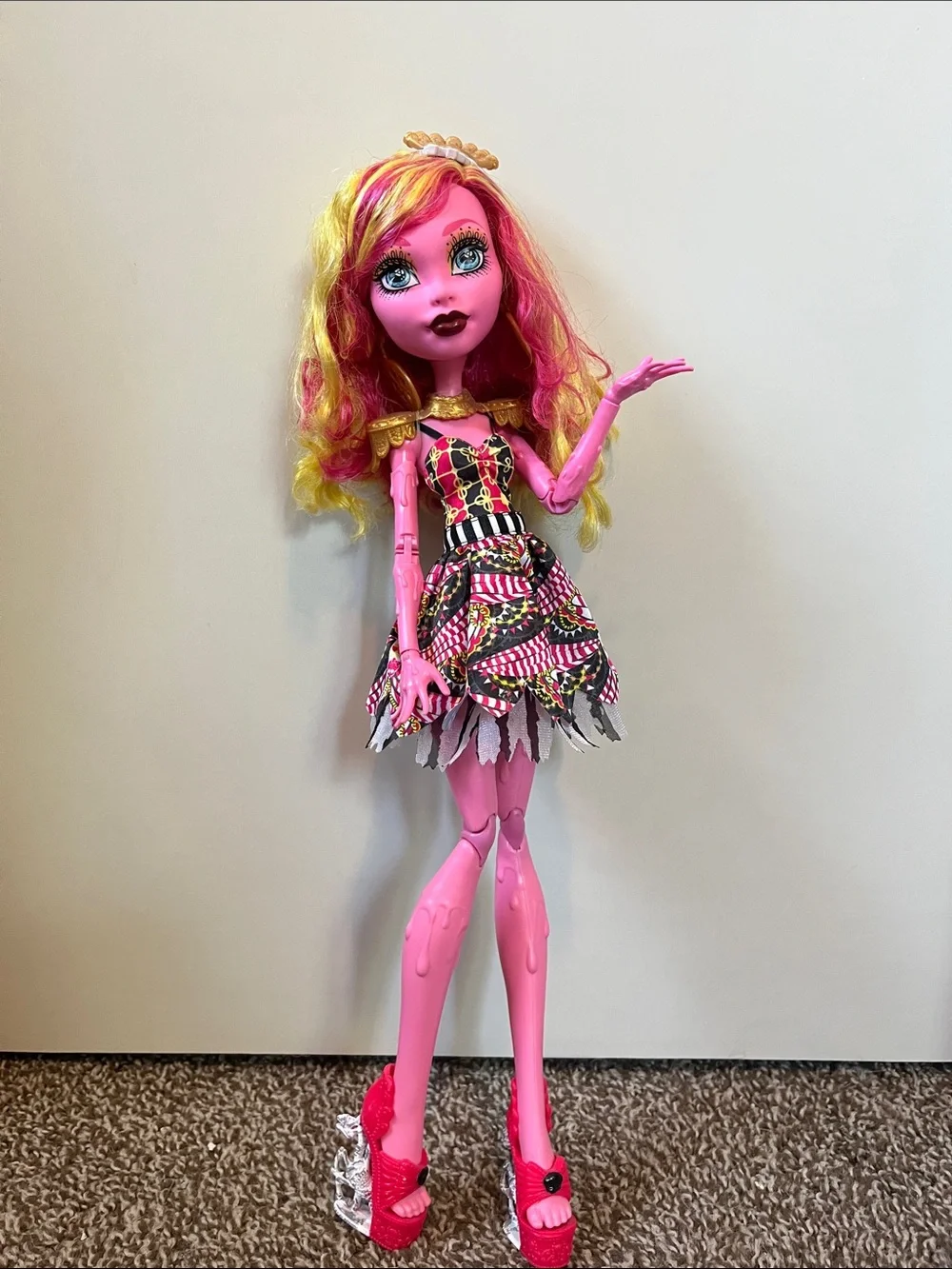 Monster High Freak Du Chic Gooliope Jellington - Picture 1 of 7